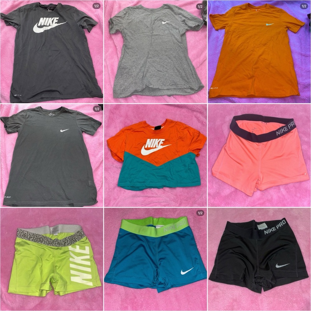 Nike T-Shirts and Shorts